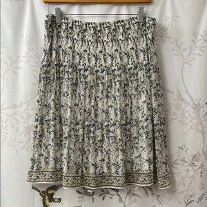 Max Studio Floral Skirt NWT